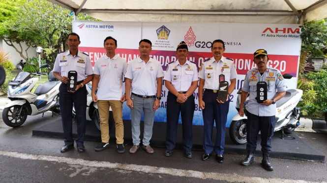 20 Unit Honda PCX Electric Jadi Motor Dishub di G20 Bali