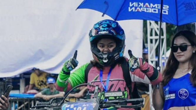 Peserta Wanita Shell bLu cRU Yamaha Enduro Challenge