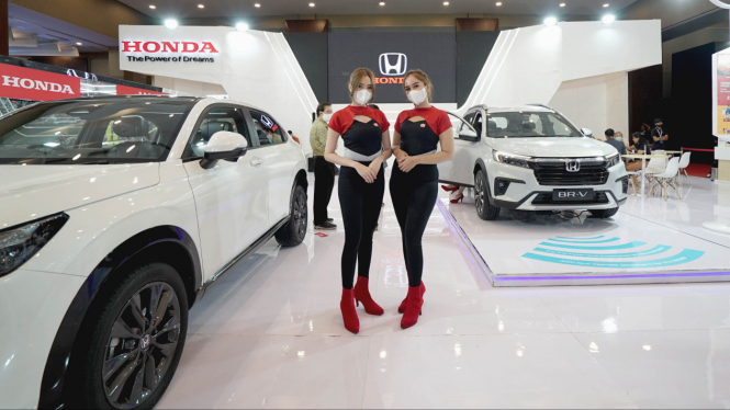 Promo mobil Honda di GIIAS Medan