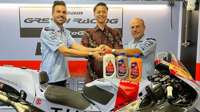 Kerjasama Gresini Racing dengan Federal Oil