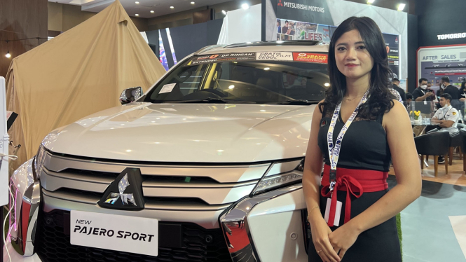 Promo mobil Mitsubishi di GIIAS Medan