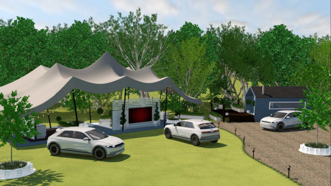 Sumber listrik hotel ini pakai Hyundai Ioniq 5