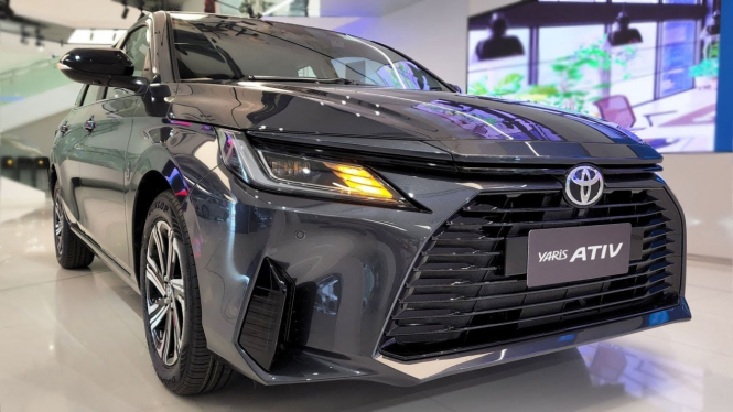 Toyota Yaris Ativ diduga jadi All New Vios di Indonesia