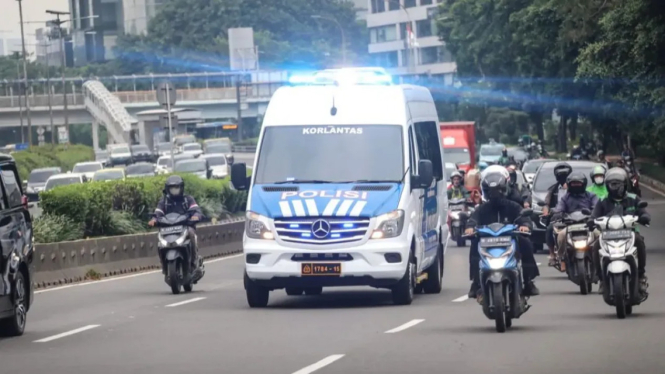Korlantas Polri luncurkan mobil komando untuk KTT G20
