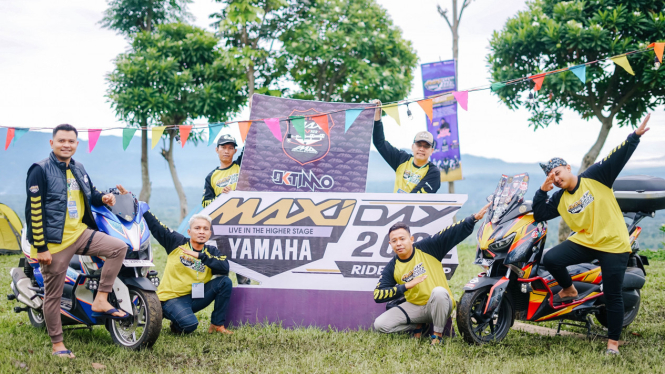 Maxi Yamaha Day 2022 di Pagaralam Sumsel