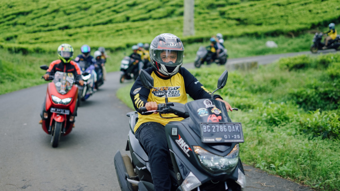Maxi Yamaha Day 2022 di Pagaralam Sumsel