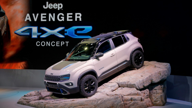 Mobil listrik Jeep Avenger di Paris Motor Show 2022