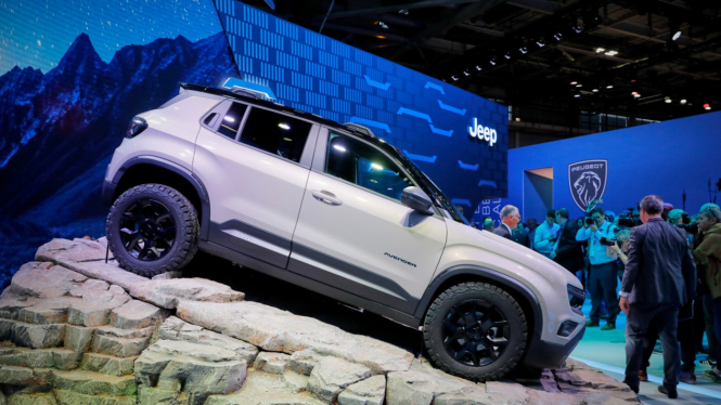 Mobil listrik Jeep Avenger di Paris Motor Show 2022