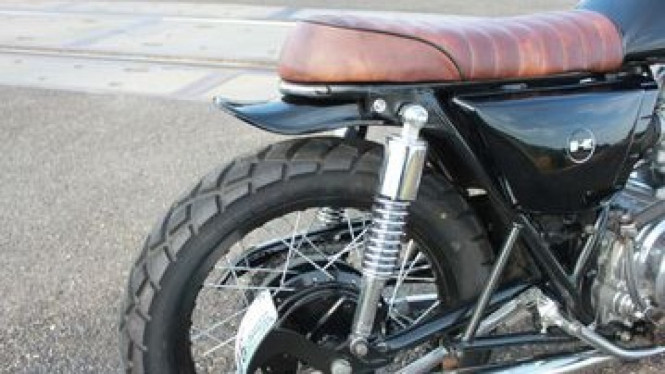 Modifikasi Kawasaki KZ400 Street Scrambler