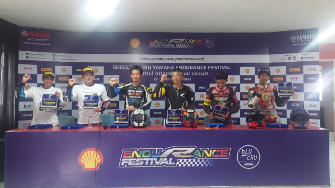 Peraih podium 155 Community bLU cRU Yamaha Endurance Festival 2022