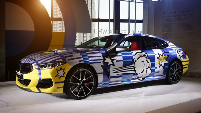 BMW M850i ​​xDrive Edisi Jeff Koons