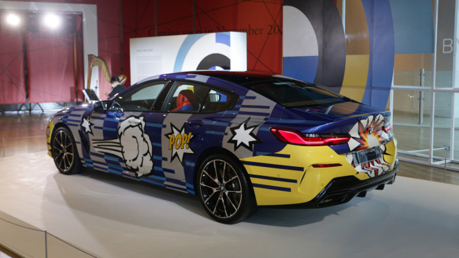 BMW M850i ​​xDrive Edisi Jeff Koons