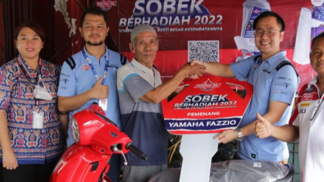 Beli Federal Oil Dapat Hadiah Motor Matik