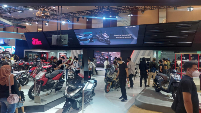 Booth Honda di IMOS 2022