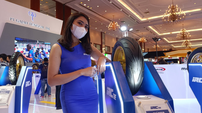 Ban IRC untuk NMAX di IMOS 2022