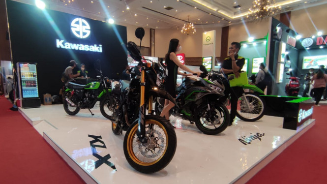 Booth Kawasaki di IMOS 2022
