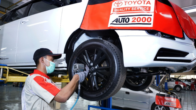 Bengkel mobil Toyota