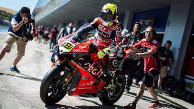 Alvaro Bautista Ducati WorldSBK