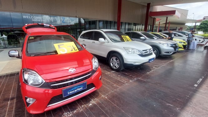 Mobil bekas di Mocarfest 2022