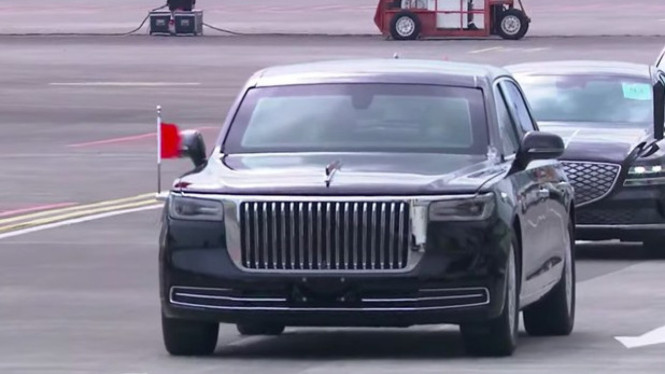 Hongqi N701 milik Presiden China Xi Jinping