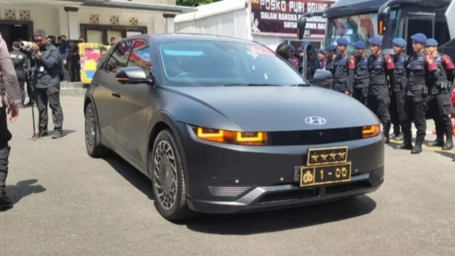 Hyundai Ioniq 5 Kapolri Jenderal Polisi Listyo Sigit Prabowo