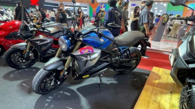 Motor listrik EnergicaEsse9+ di IMOS 2022