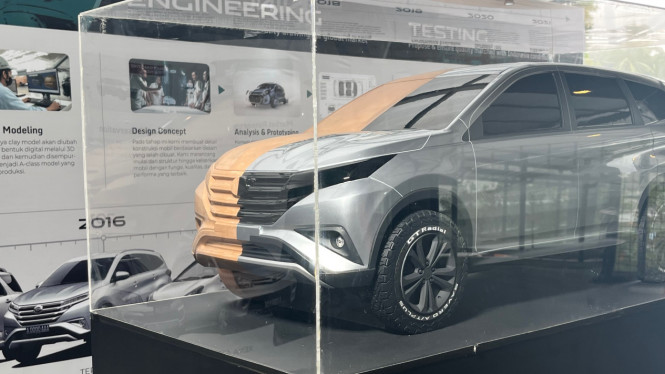 Pameran RnD Daihatsu di Rest Area