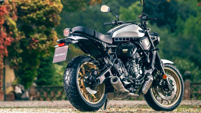Yamaha XSR700 Legacy Edition