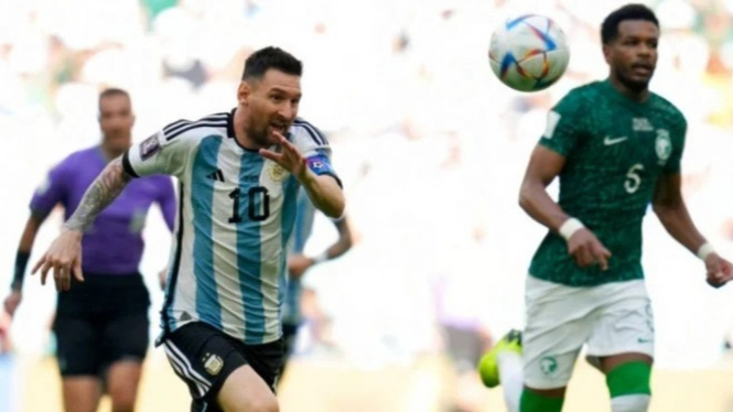 Pertandingan Argentina-Arab Saudi