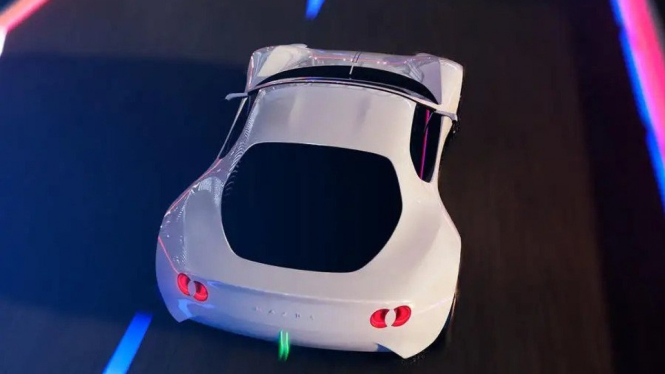 Konsep mobil listrik Mazda MX-5