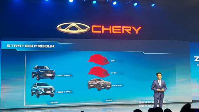 Mobil-mobil Chery yang akan meluncur di Indonesia