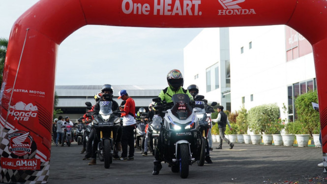 Komunitas Honda di Mandalika