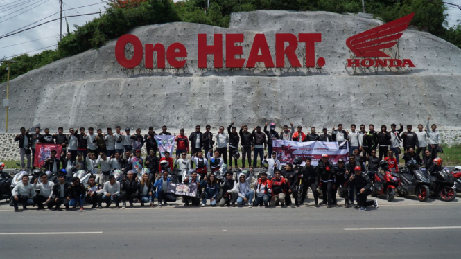 Komunitas Honda di Mandalika