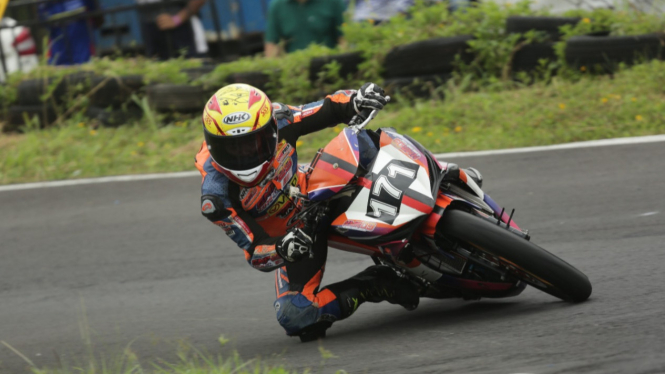 Reynaldi Pradana Juara Nasional Oneprix Kelas Expert (Oneprix 1)