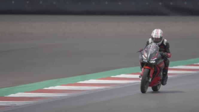 Honda CBR250RR Baru dibejek di Sirkuit Mandalika