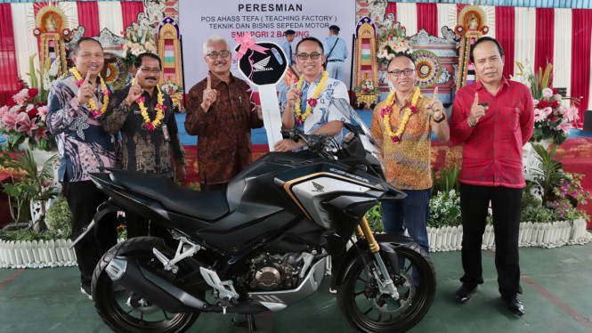Peresmian Pos AHASS TEFA di Bali 2022