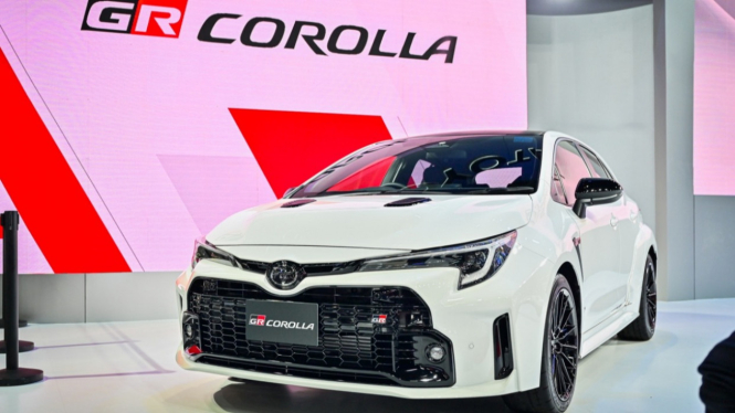 Toyota GR Corolla di Thailand Motor Expo 2022