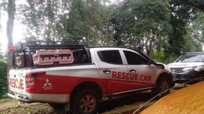 Sumbangan Mitsubishi untuk gempa Cianjur