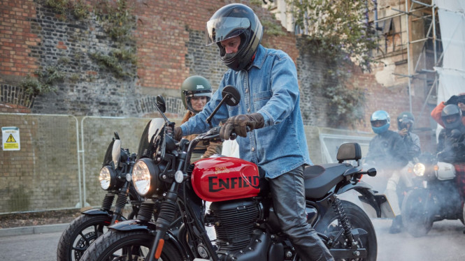 Royal Enfield Hunter 350 meluncur di RI