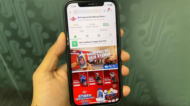 Federal Oil Resmikan Official Store di Marketplace