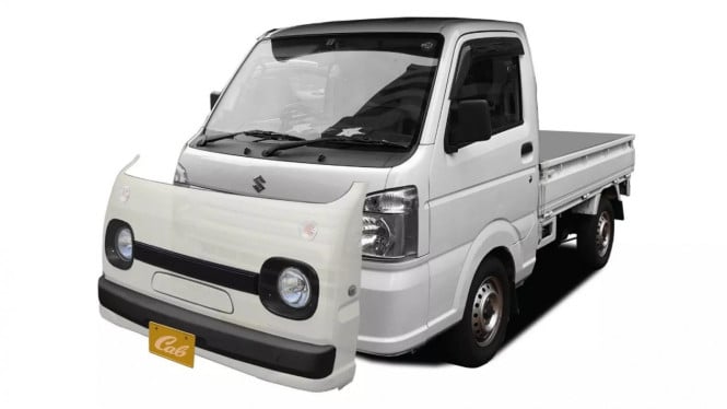 Body kit mooku di Suzuki Carry