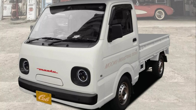 Bodykit mooku di Suzuki Carry