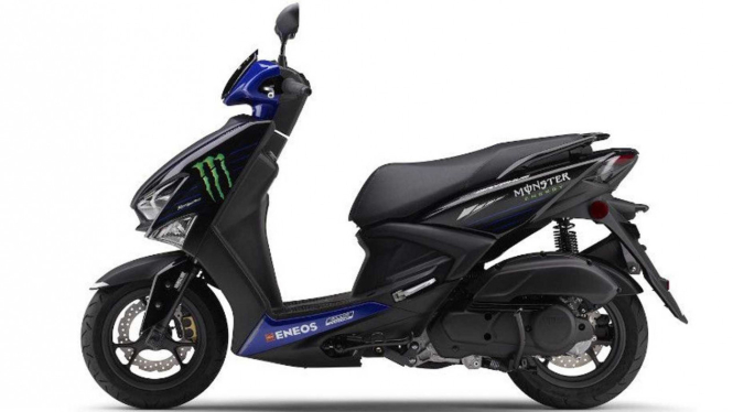 Yamaha Cygnus edisi Monster Energy mulai dijual tahun depan