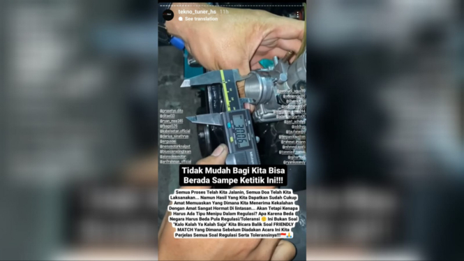Story Instagram Tekno Tuner HS