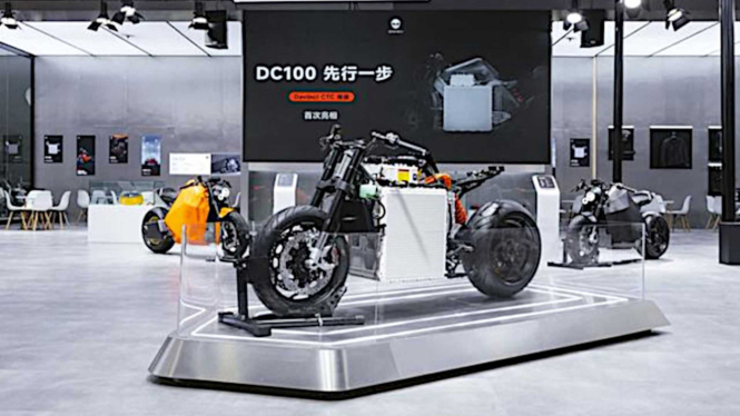 Motor listrik Davinci DC100