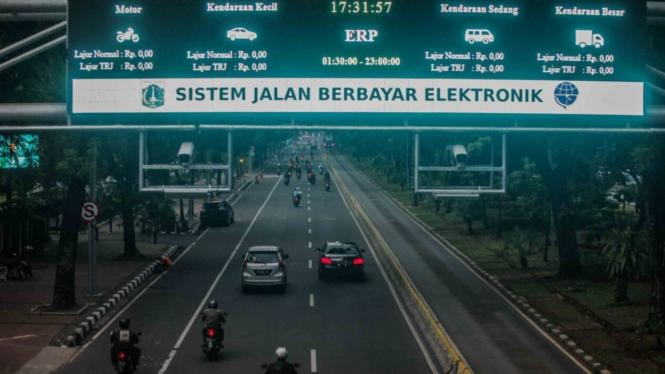 Pemberlakuan Jalan Berbayar Elektronik Di Jakarta Tahapannya Masih Panjang