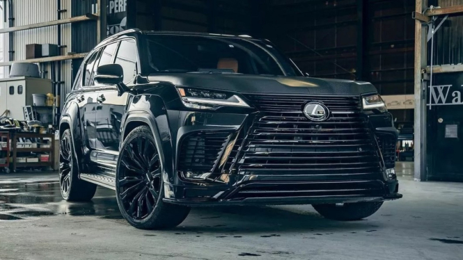 Modifikasi Lexus LX 600 Liberty Walk untuk Tokyo Auto Salon 2023