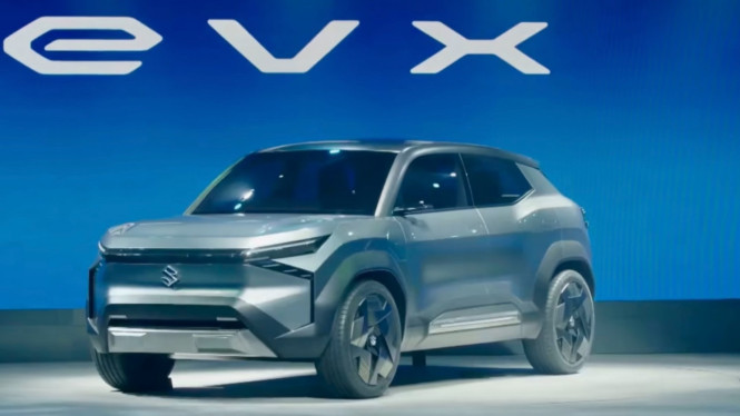 Suv listrik konsep Suzuki Evx