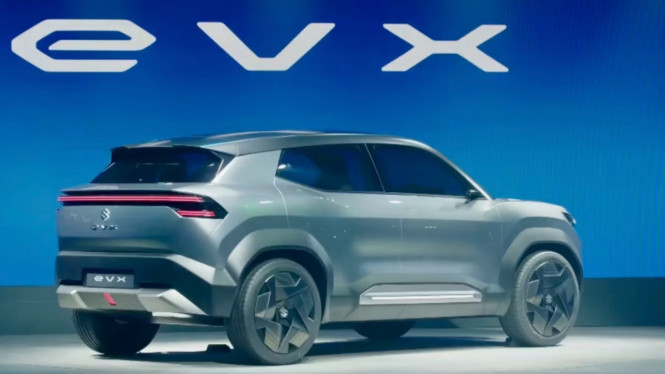 Suv listrik konsep Suzuki Evx