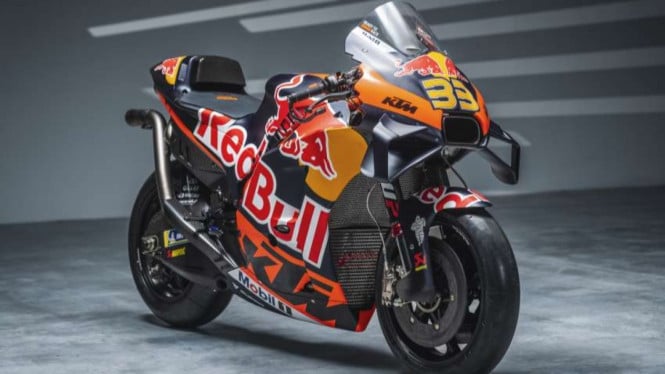 Desain motor KTM di MotoGP 2023